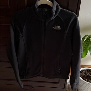 The North Face Black Full-Zip Fleece